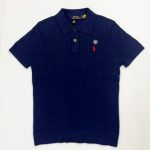 Ralph Lauran Cable Knit Short Selves Polo