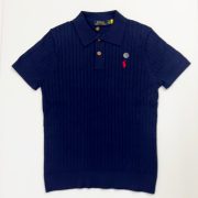 Ralph Lauran Cable Knit Short Selves Polo