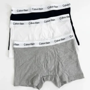 Calvin Klein 3 Pack Trunks - Cotton Stretch