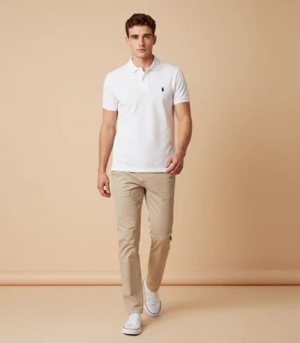 Ralph Lauren Regular Fit Polo White
