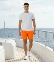 Ralph Lauren Shorts Orange - Image 2