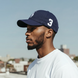 Polo Ralph Lauren-Big Pony Chino Ball Cap-Navy blue