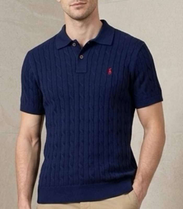 Custom Slim Fit Cotton Polo Shirt