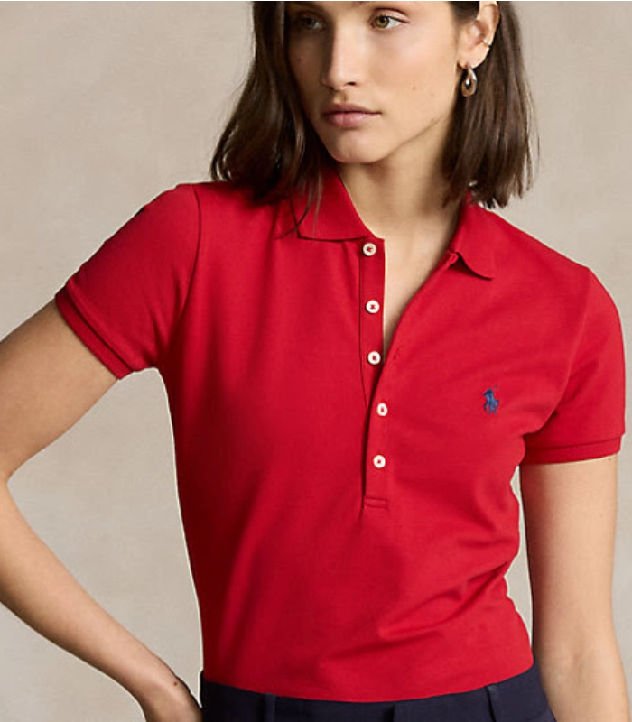 Slim Fit Polo Shirt.