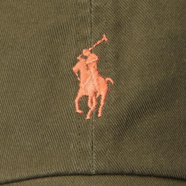 CURVED BRIM CHINO BASEBALL CAP