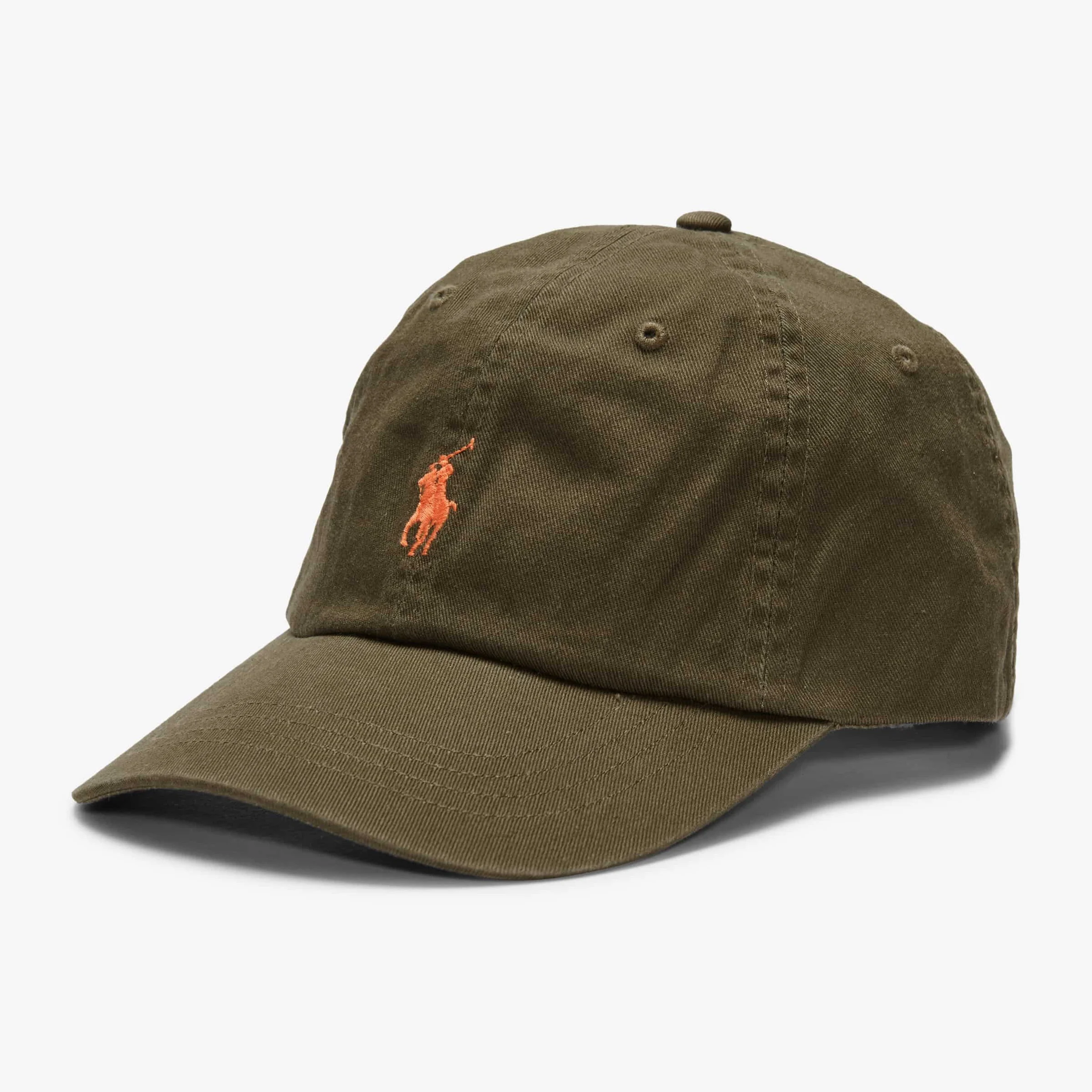 CURVED BRIM CHINO BASEBALL CAP