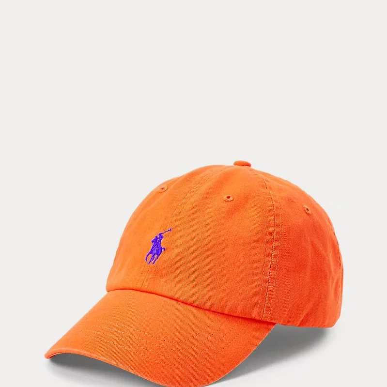 CURVED BRIM CHINO BASEBALL CAP - Image 6