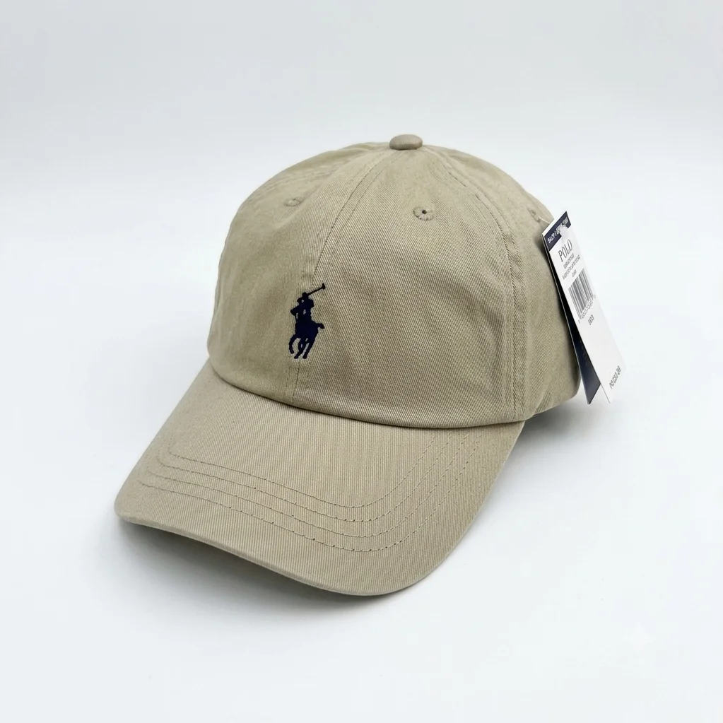CURVED BRIM CHINO BASEBALL CAP