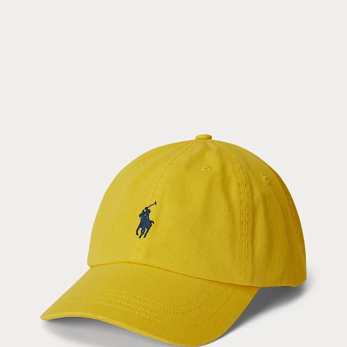 CURVED BRIM CHINO BASEBALL CAP